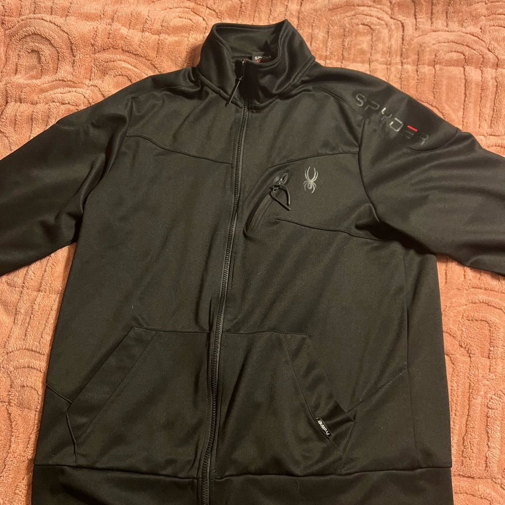 Spyder Men's Performance Black Jacket